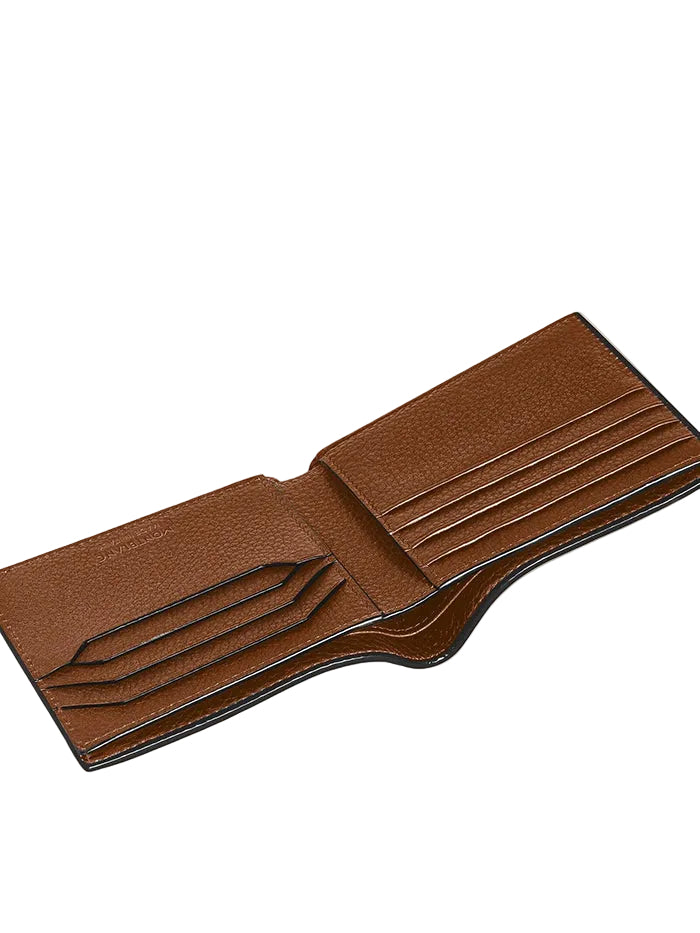 MONTBLANC GRAIN LEATHER WALLET 8CC