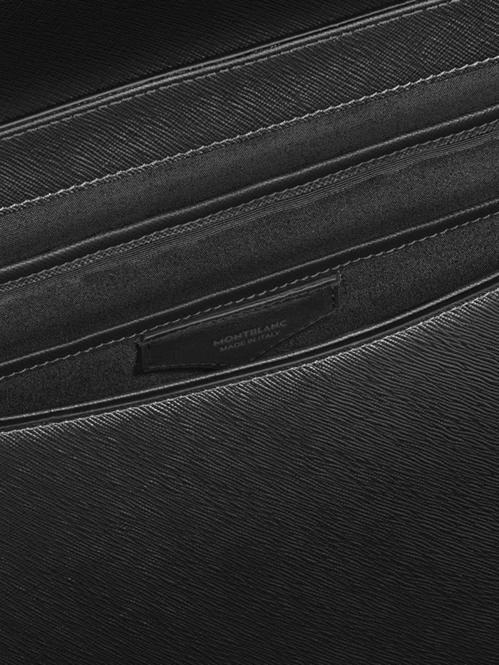 BELT MESSENGER BAG IN SARTORIAL LEATHER