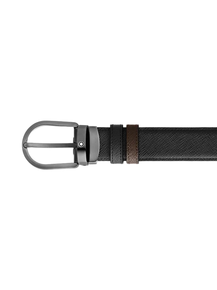 HORSESHOE 30 MM REVERSIBLE BELT IN SARTORIAL LEATHER