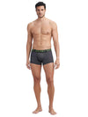 Men&#39;s Microfiber Mesh Elastane Stretch Performance Trunk with StayDry Technology - Black