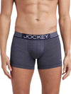 Men&#39;s Microfiber Mesh Elastane Stretch Performance Trunk with StayDry Technology - True Navy