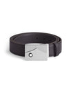 BLACK / BROWN 35 MM REVERSIBLE LEATHER BELT