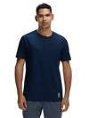 Men&#39;s Half Sleeve Navy T-Shirt