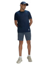 Men&#39;s Half Sleeve Navy T-Shirt