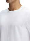 Men&#39;s Half Sleeve White T-Shirt