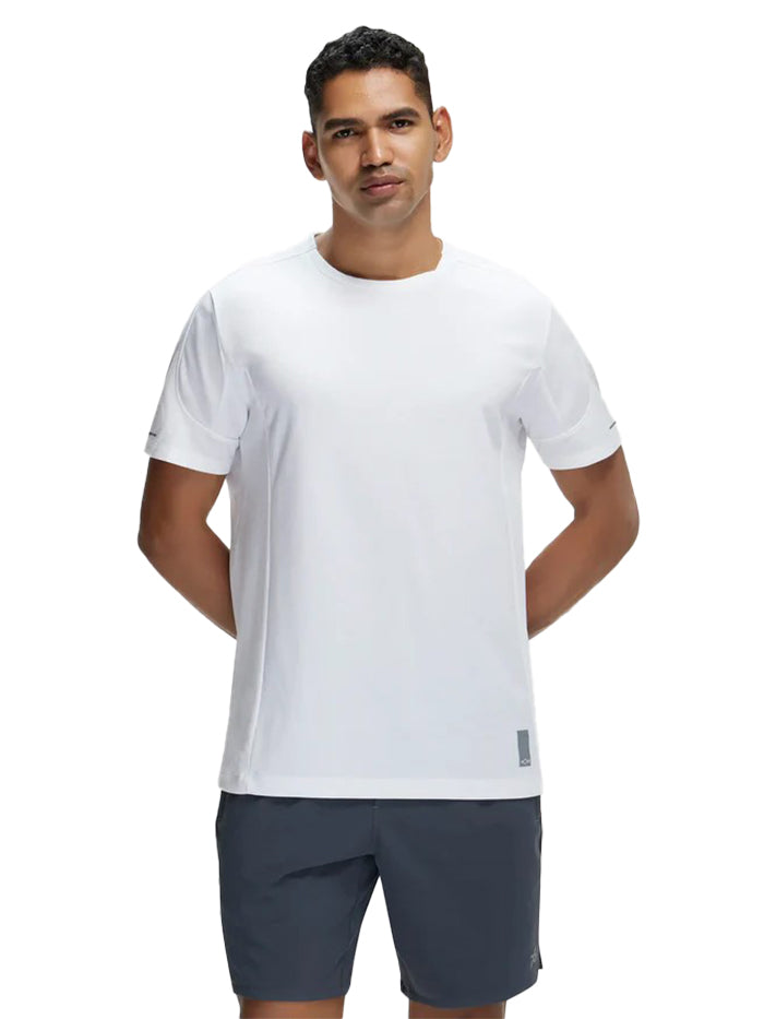 Men&#39;s Half Sleeve White T-Shirt