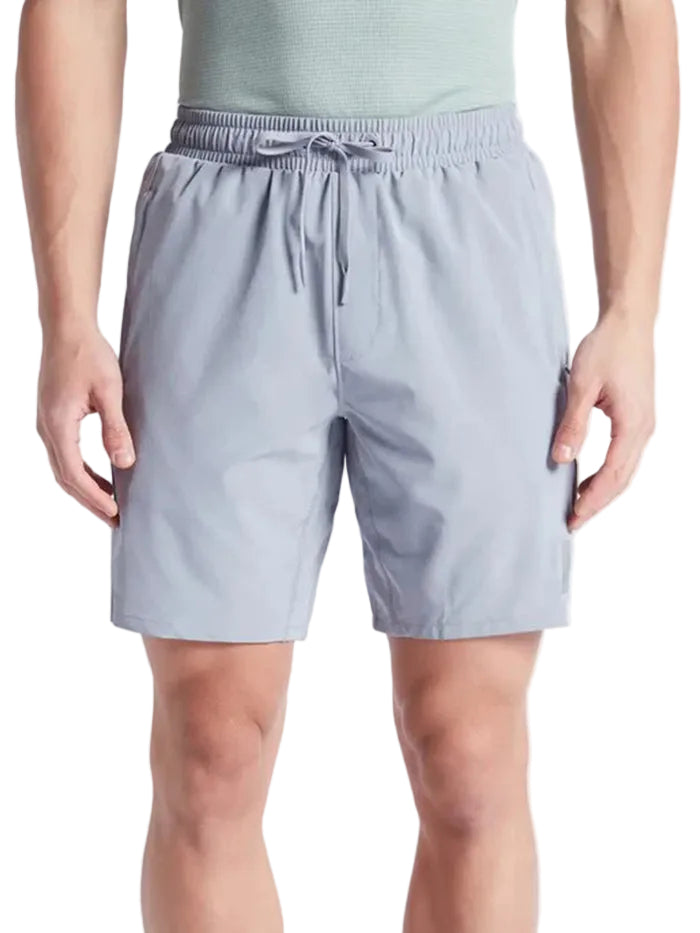 Recycled Microfiber Elastane Stretch Solid Shorts - CP Grey