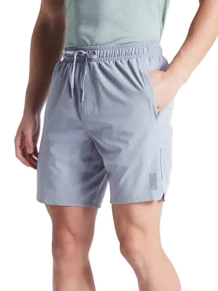 Recycled Microfiber Elastane Stretch Solid Shorts - CP Grey