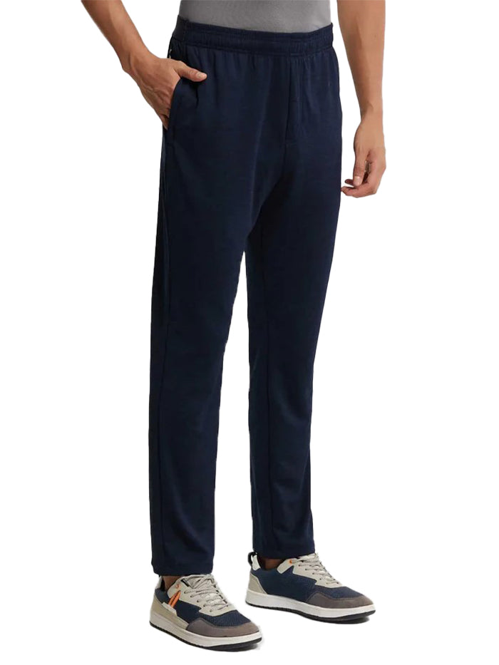 Men's Lightweight Microfiber Navy Trackpant