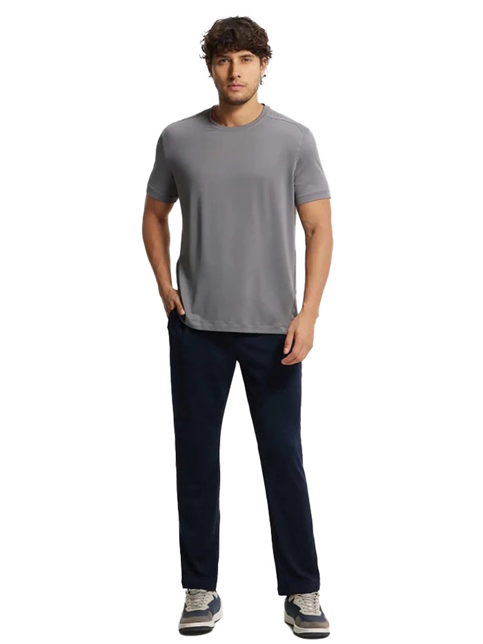 Men&#39;s Lightweight Microfiber Navy Trackpant