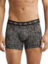 Men&#39;s Assorted Super Combed Cotton Elastane Printed Trunk with Ultrasoft Waistband