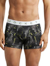 Men&#39;s Assorted Super Combed Cotton Elastane Printed Trunk with Ultrasoft Waistband