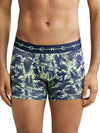 Men&#39;s Assorted Super Combed Cotton Elastane Printed Trunk with Ultrasoft Waistband