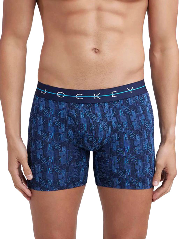 Men&#39;s Assorted Super Combed Cotton Elastane Stretch Printed Boxer