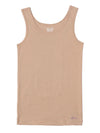 Girl&#39;s Super Combed Cotton Rib Solid Inner Skin Tank Top