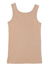 Girl&#39;s Super Combed Cotton Rib Solid Inner Skin Tank Top