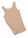 Girl&#39;s Super Combed Cotton Rib Solid Inner Skin Tank Top