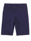 Girl&#39;s Super Combed Cotton Elastane Stretch Classic Navy Shorts