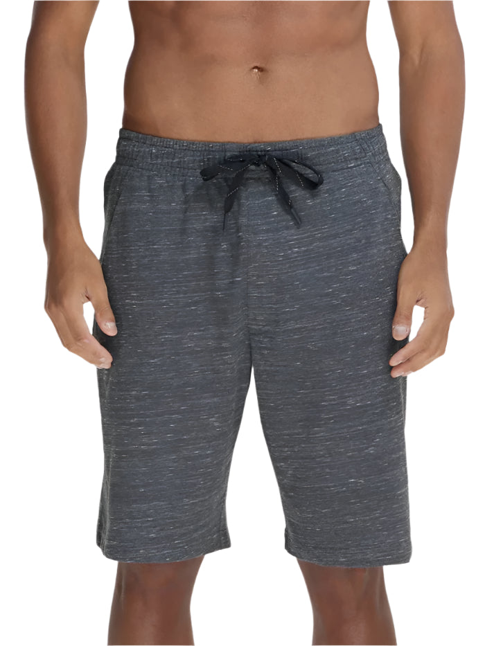 Men's Super Combed Cotton Rich Forest Dark Grey Melange Shorts