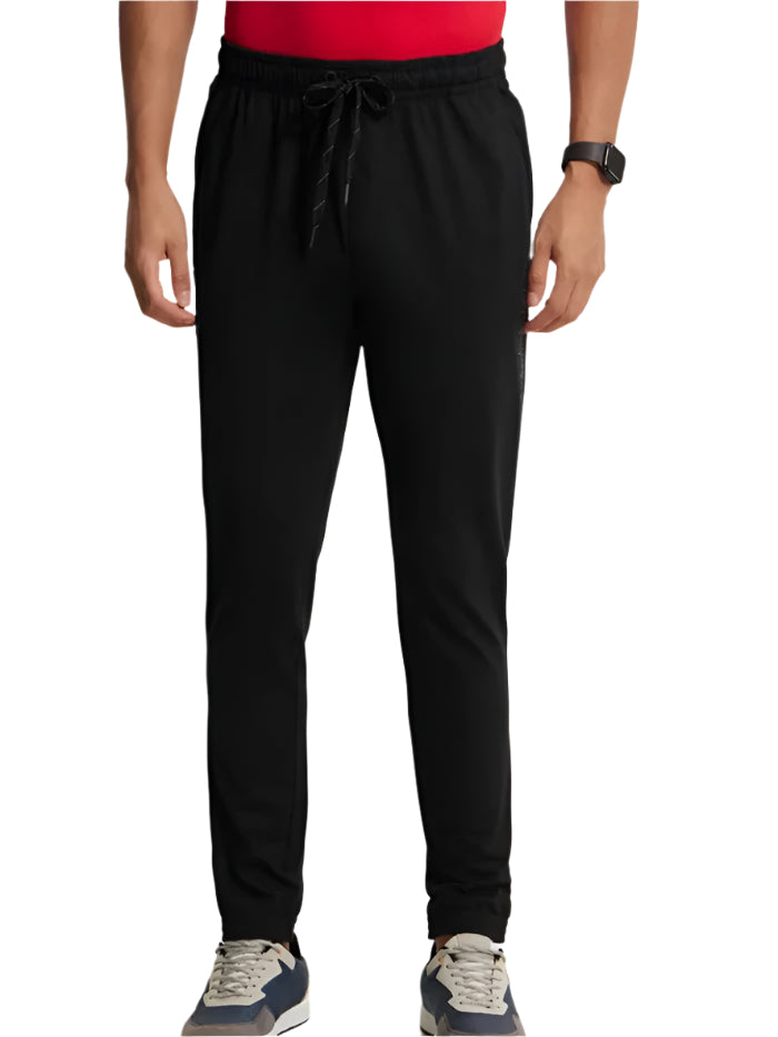 Men's Super Combed Cotton Rich Black Jogger