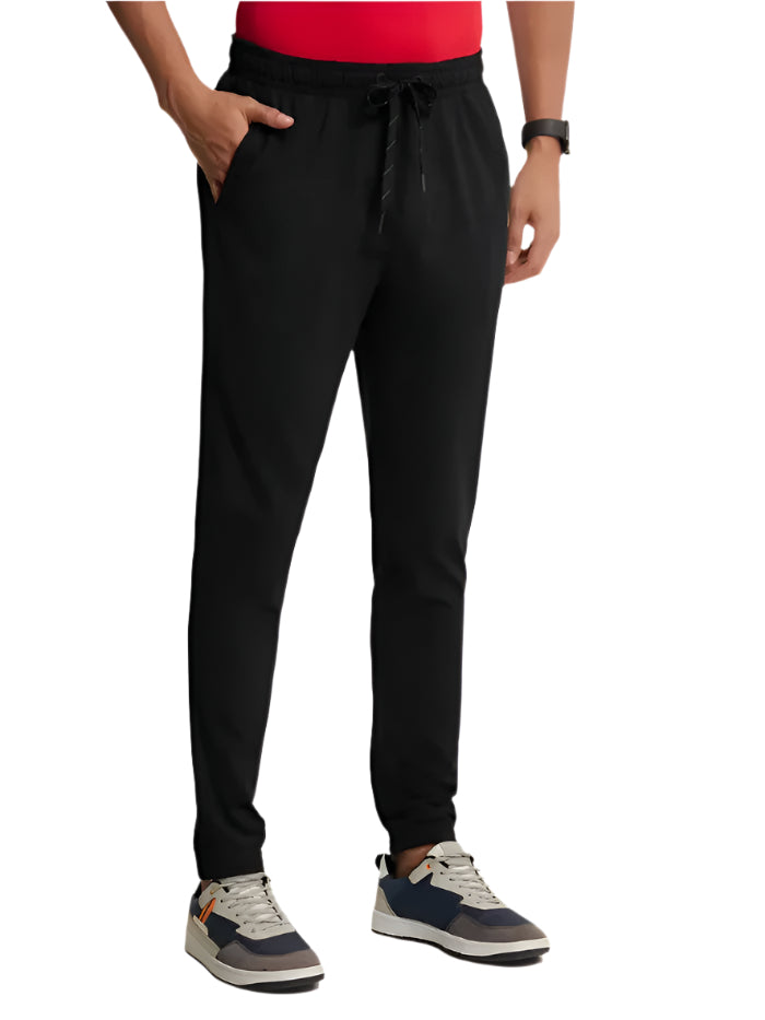 Men's Super Combed Cotton Rich Black Jogger