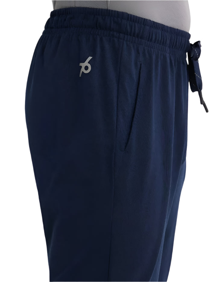 Men&#39;s Super Combed Cotton Rich Navy Jogger
