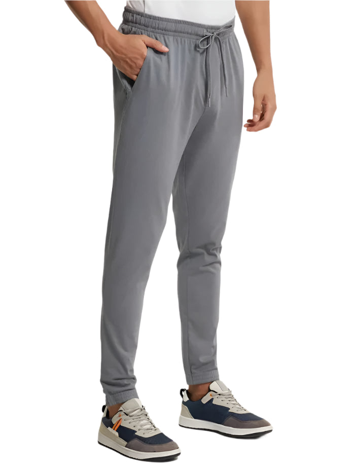 Men's Super Combed Cotton Rich Performance Grey Jogger