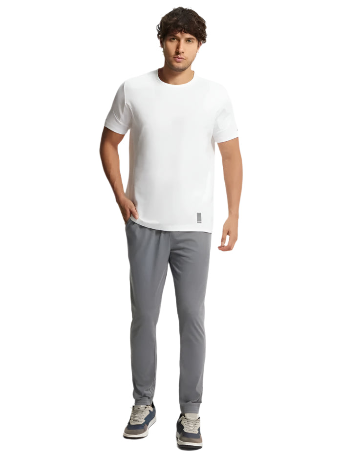 Men&#39;s Super Combed Cotton Rich Performance Grey Jogger