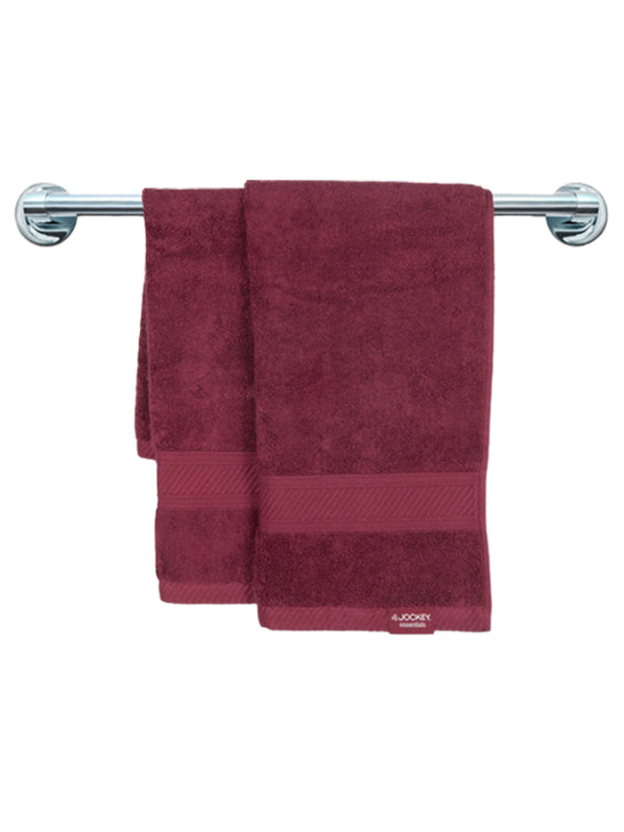 Jockey Cotton Terry Ultrasoft and Durable Solid Hand Towel - T201