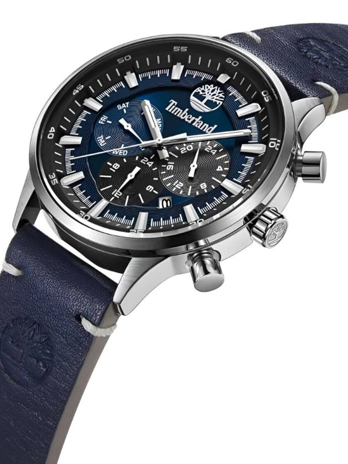 Timberland TDWGF2181701 Blue Leather Men's Watch