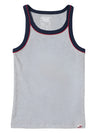 Boy&#39;s Assorted Colors Super Combed Cotton Rib Fabric Sleeveless Vest