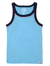 Boy&#39;s Assorted Colors Super Combed Cotton Rib Fabric Sleeveless Vest