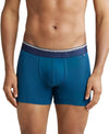 Men&#39;s Assorted Super Combed Cotton Elastane Stretch Solid Trunk with Ultrasoft Waistband