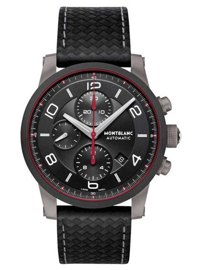 MONTBLANC TIMEWALKER URBAN SPEED CHRONOGRAGH MICRO BLASTED STAINLESS STEEL