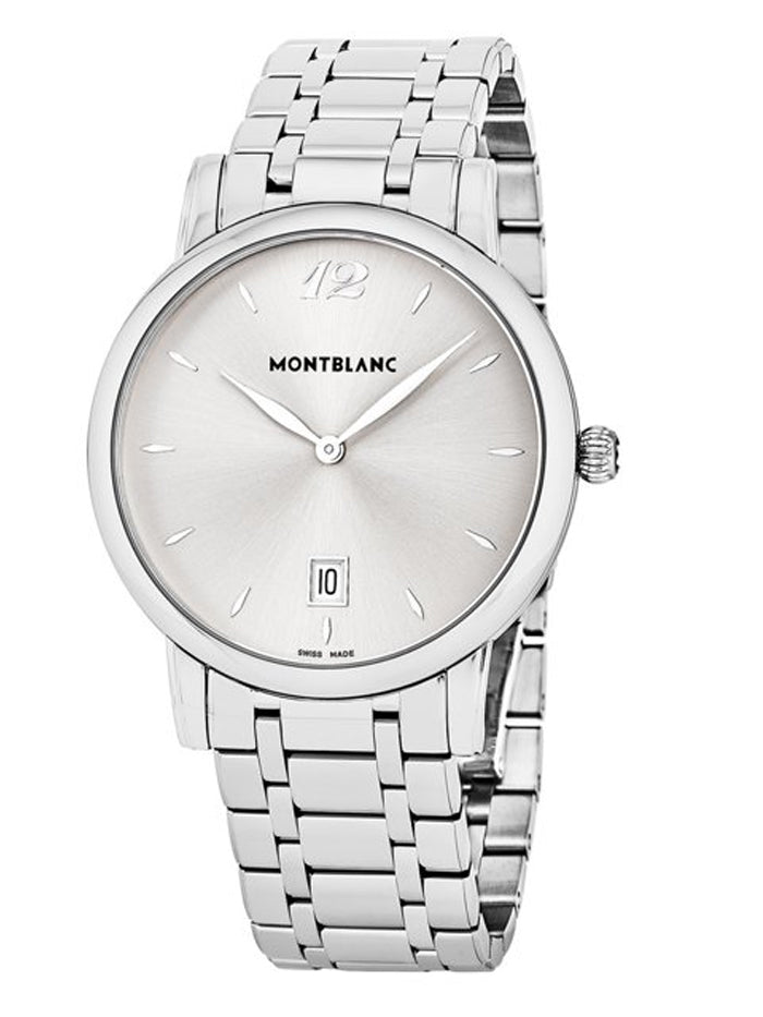 MONTBLANC WATCH STAR CLASSIQUE QUARTZ SILVER DIAL
