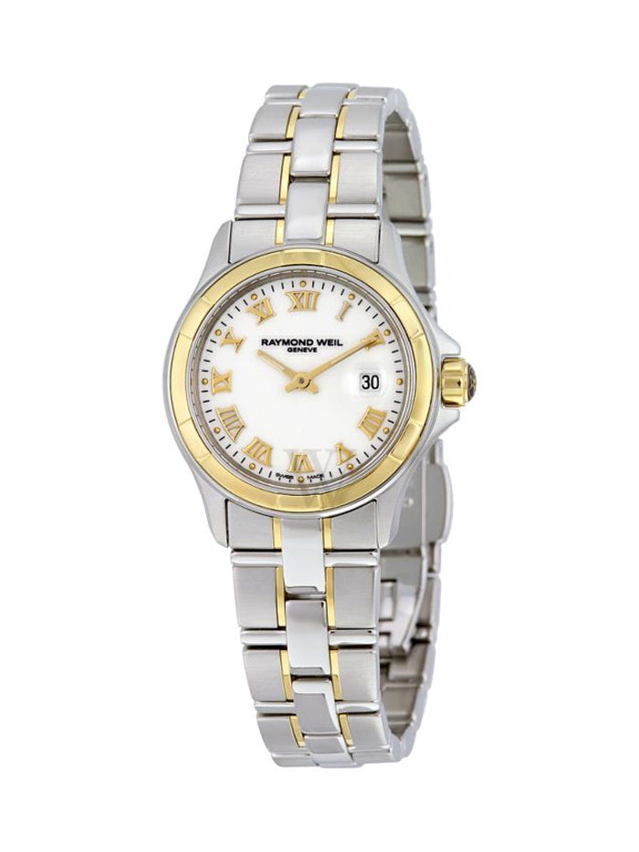 RAYMOND WEIL PARSIFAL LADIES STEEL & GOLD