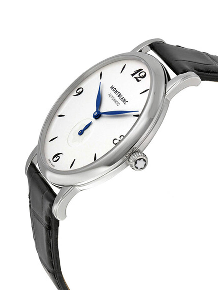 MONTBLANC WATCH STAR CLASSIQUE AUTOMATIC BLACK LEATHER