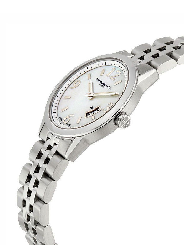 RAYMOND WEIL FREELANCER QUARTZ LADIES-WHITE