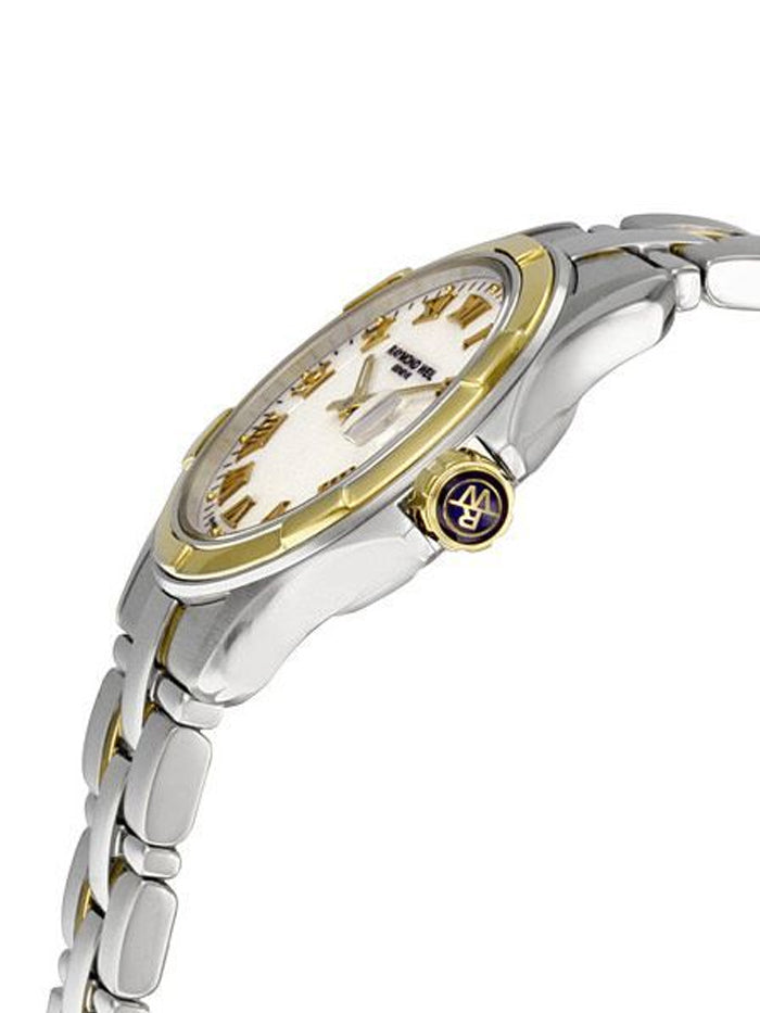 RAYMOND WEIL PARSIFAL LADIES STEEL &amp; GOLD