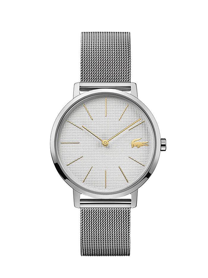 Lacoste Moon Silver Mesh Women's Watch