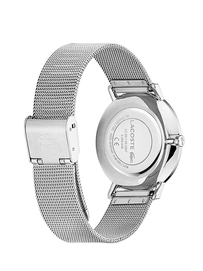 Lacoste Moon Silver Mesh Women&#39;s Watch