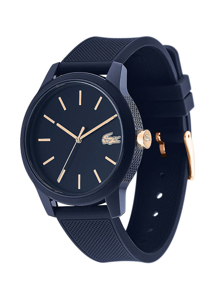 Lacoste Analogue Blue Silicone Men's Watch