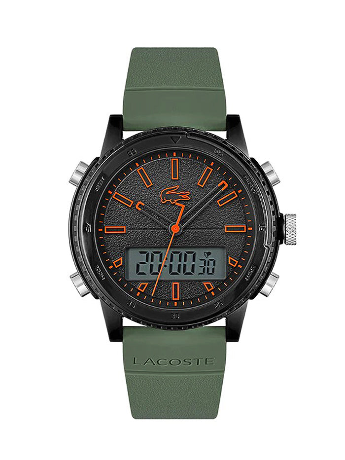LACOSTE MAUI MEN's BLACK DIAL WATCH