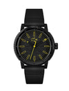 Lacoste Men&#39;s Challenger Black Strap Wristwatch