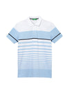 UNITED COLORS OF BENETTON MEN STRIPED POLO COLLAR T-SHIRT