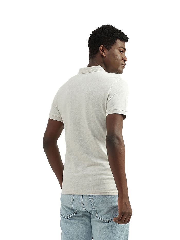 UNITED COLORS OF BENETTON COTTON SOLID POLO COLLAR MENS T-SHIRTS