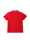 Boys Self Design Pure Cotton T Shirt