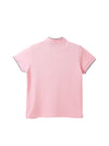 Baby Boys Solid Cotton Blend Pink T Shirt