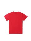 Boys Printed Pure Cotton Red T Shirt