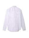 UNITED COLORS OF BENETTON MEN WHITE SOLID SLIM SHIRT